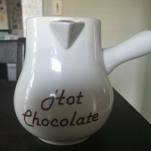 Hot chocolate pitcher